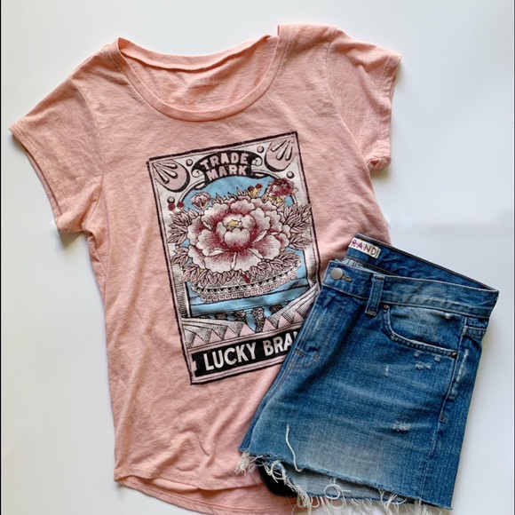Lucky Brand Tops - SALE Lucky Brand trade mark tee size S